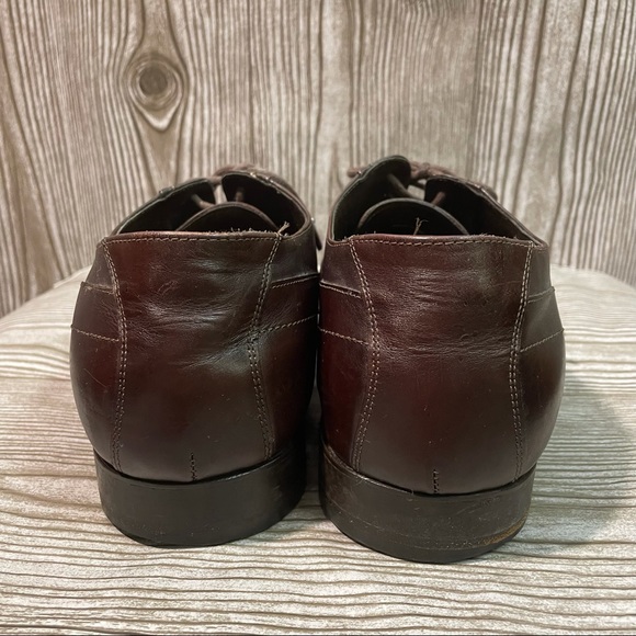 Men’s Brown Leather Oxford Sz 12 - Picture 3 of 8